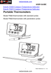 Extech Instruments NON-DISPLAY PORTABLE User guide