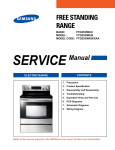 Samsung FTQ353 Service manual