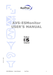 AuviTran AVY16-ES User`s manual