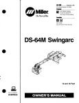 Miller Electric DS-64M Swingarc Specifications