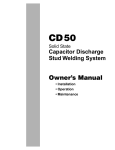 MIDWEST FASTENERS CD50 Owner`s manual