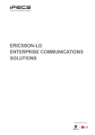 Ericsson BS260 Specifications