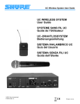 Shure UC User guide