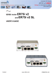 Conel ER 75i SL User`s guide