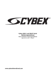 CYBEX 530R Owner`s manual