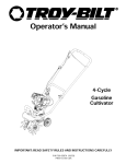 Craftsman 358.796131- 26.2cc Operator`s manual