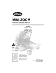 Ariens Mini-Zoom 915316-1434 Specifications