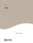 Mitel 5304 User guide