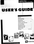 Maytag MD8058 User`s guide