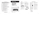 Denon DN-M1050R Operating instructions