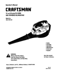 Craftsman 316.797210 Operator`s manual