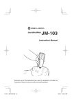 Minolta 140EX Instruction manual