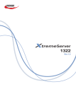 Uniwide Technologies XtremeServer 1322 User`s guide