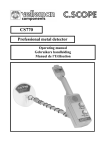 Professional metal detector