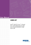 Advantech AIMB-567 User manual