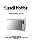 Russell Hobbs RHEM30G Instruction manual