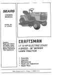 Craftsman 917.254630 Specifications