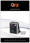 QFX PBX-2008-1 User manual