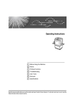 Ricoh C267 Operating instructions