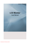 Samsung 460UXn - SyncMaster - M User manual