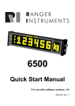 A&D HW-600KGV3 Quick start manual