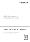 Robur Line MC Series Specifications