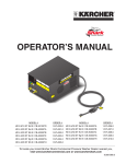 Shark CB-353007B Operator`s manual