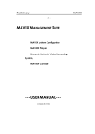 Mavix MediaRacer 100 User manual