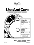 Whirlpool GJC3034G Specifications