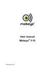 Mobeye i110 User manual