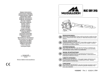McCulloch MAC GBV 345 Instruction manual
