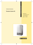 REMEHA Quinta 85 Technical information