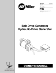 Miller Electric Belt/Hydraulic-Driven Generator Specifications