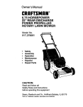 Craftsman 917.379591 Owner`s manual