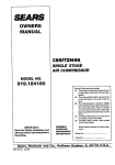 Craftsman 919.184160 Troubleshooting guide