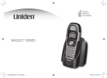 Uniden DWX2077 Specifications