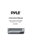 PYLE Audio PLTVCP85 Owner`s manual