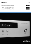 Arcam T61 Operating instructions