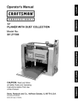 Craftsman 351.217350 Operator`s manual