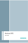 Siemens Motion BTE User guide