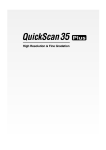 Minolta QUICKSCAN35 Instruction manual