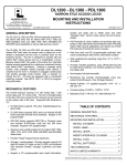 Alarm Lock DL1200 Programming instructions