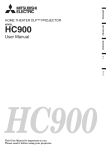 Mitsubishi HC900 User manual