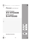 Samsung HT-D330 Operating instructions