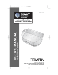 Primera Bravo SE User`s manual