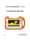 Promax HD Ranger + User`s manual