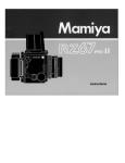 Mamiya RZ67 Instruction manual