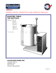 Cleveland KET-20-T Service manual