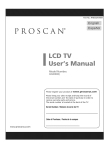 ProScan 32LD30Q Operating instructions