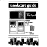 Whirlpool MIcrowave Ovens Use & care guide